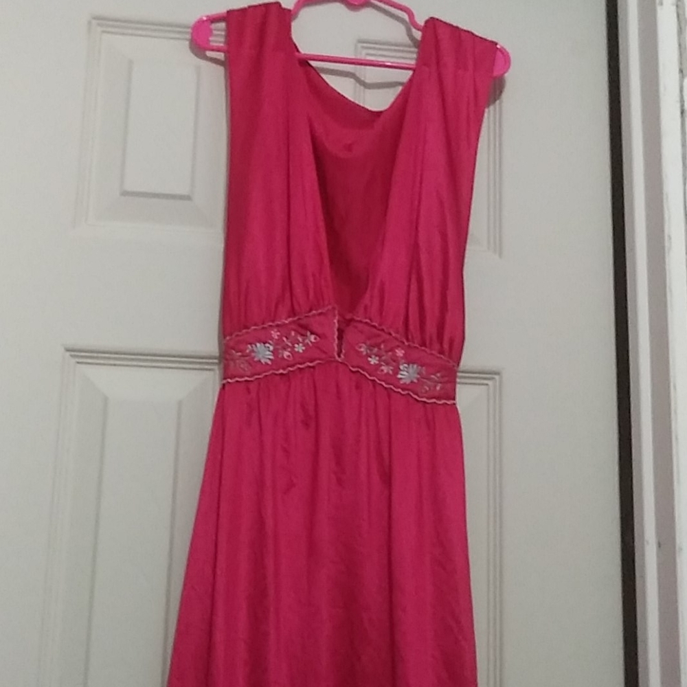 Vintage silk slip dress